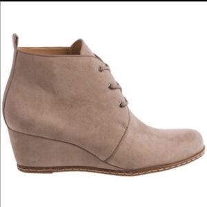 New Franco Sarto Annabelle Lace Wedge Ankle Boot